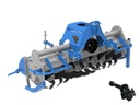 Freză de tip greu, cu granule, fixă pentru tractoare medii Solis, LS, John Deere, Kubota, Landini, McCormick, New Holland - suprafață de lucru 180 cm