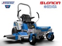 Tunsor de iarbă profesional cu rotire locală, 127 cm, cutie hidramatică, lansare laterală, kit pentru fertilizare și motor V-Twin Loncin 27 CP, 764 cc, DREPANUS ZTR127-PRO