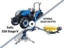 Tractor semi-standard | 4x4 | 3067 cc | Solis S50 Stage V + Athena Olea145-PTO - Combinații de vânzări