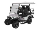Vehicul electric de transport ridicat, 48V 5kW, Autonomie până la 80 km, Baterie litiu 105Ah, Iluminare LED și 4 frâne de disc - Ideal pentru transportul resorturilor și VIP-urilor.