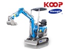Excavator mic pe șenile 1000kg, Diesel, cu linie ciocan EB10
