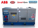 Generatoare diesel trifazate, de tip închis, cu bază, hidraulică, cu schimbător automat de sarcină GD28