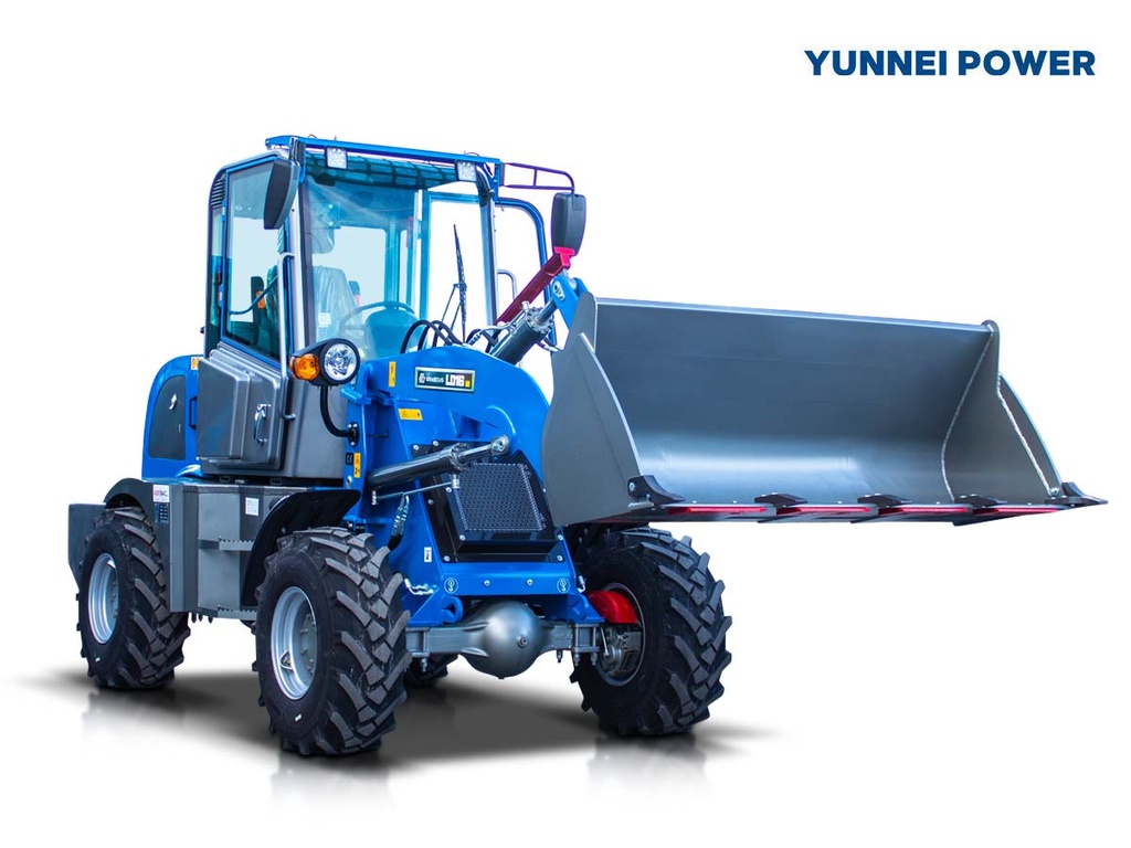 [10000765] Încărcător articulat pe roți 4×4 4WD | Ridicare maximă 3m | Capacitate de încărcare până la 1,6T | Cabină A/C | STAGE V