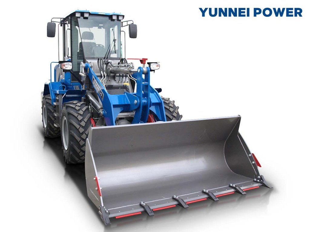 [10000768] Încărcător articulat pe roți 4×4 4WD | Ridicare maximă 3,8m | Capacitate de încărcare până la 2,3T | Cabină A/C | STAGE V | LD23 Cab A/C