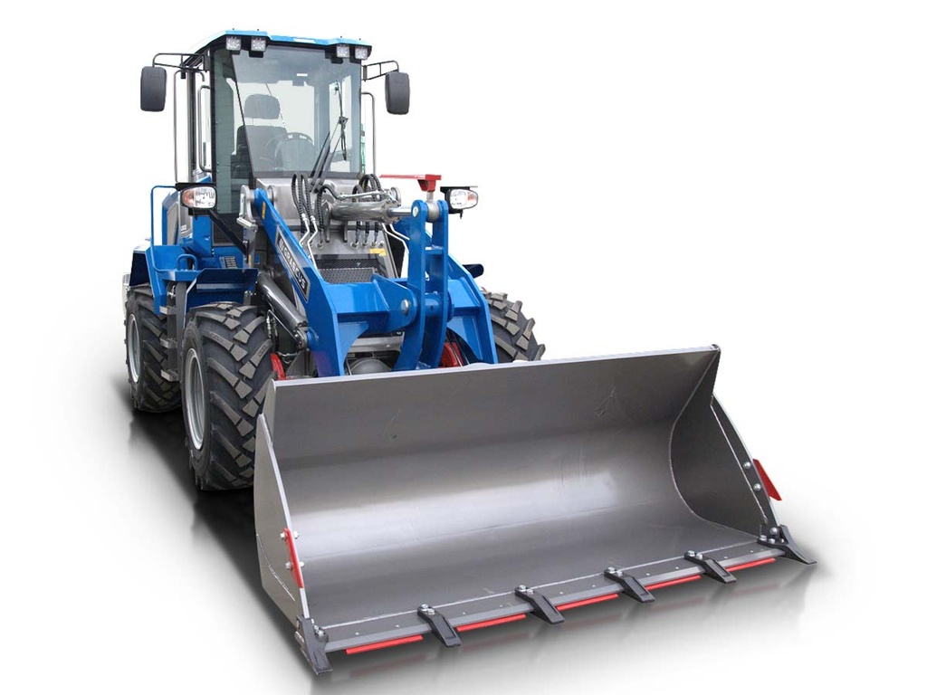 [10000767] Încărcător articulat pe roți 4×4 4WD | Ridicare maximă 3,8m | Capacitate de încărcare până la 2,3T | Cabină A/C | LD23NE Cab A/C