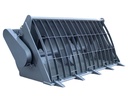 Cupă pentru beton de 700L Eurohitch, hidraulică, pentru conectare la încărcător, mini-excavator sau tractoare cu încărcător.
