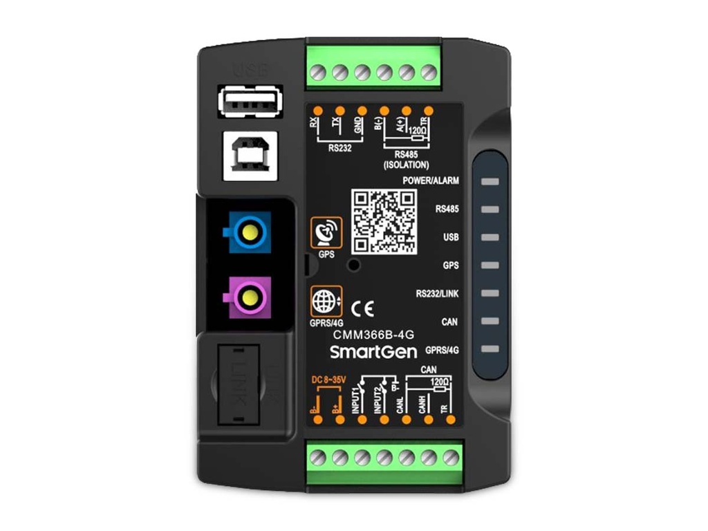 [10000993] Unitate de monitorizare cloud 4G pentru generatoare GD compatibile, cu cartelă SIM, aplicație mobilă și posibilitate de monitorizare și control de la distanță.