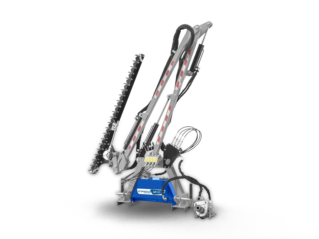 [10000116] Telescopic tocător de vegetație - motocoasă autonomă cu bară de tăiere pentru tractor LK175