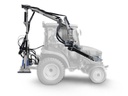 Telescopic tocător de vegetație - motocoasă cu bară de tăiere pentru tractor, cu funcționalitate de deplasare laterală față de operator LK190S