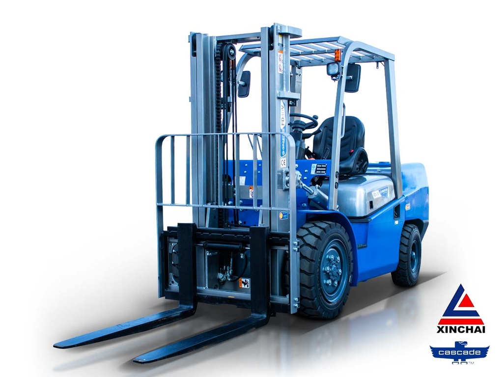 [10000365] Clark 4.0T Diesel | Duplex 3000 mm | deplasare laterală hidraulică | furci 1220 mm