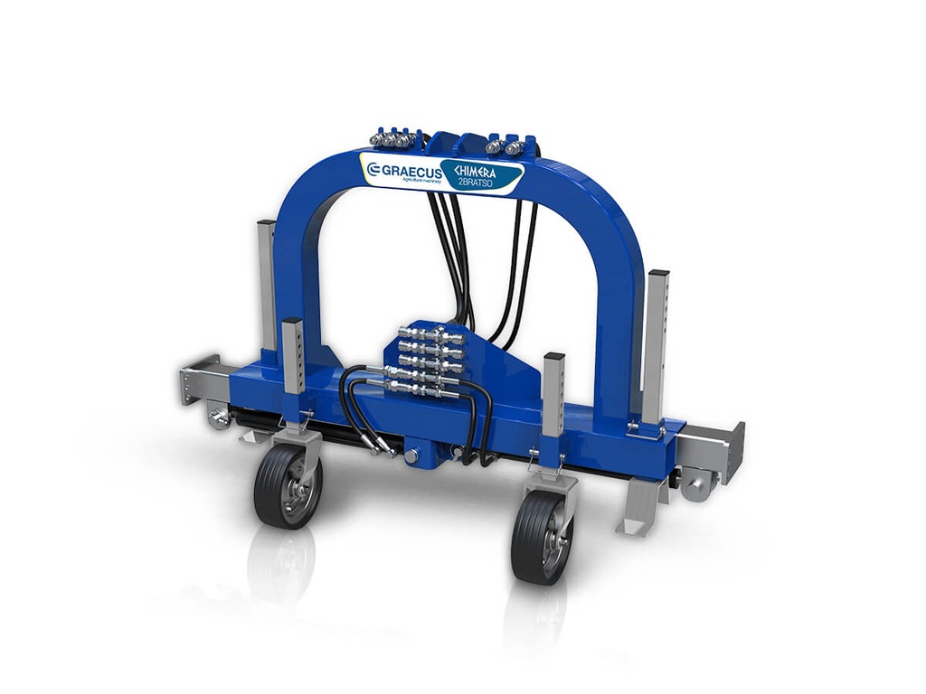 [10000042] Mașină multifuncțională cu 2 brațe hidraulice pliabile Chimera Bratso DH90