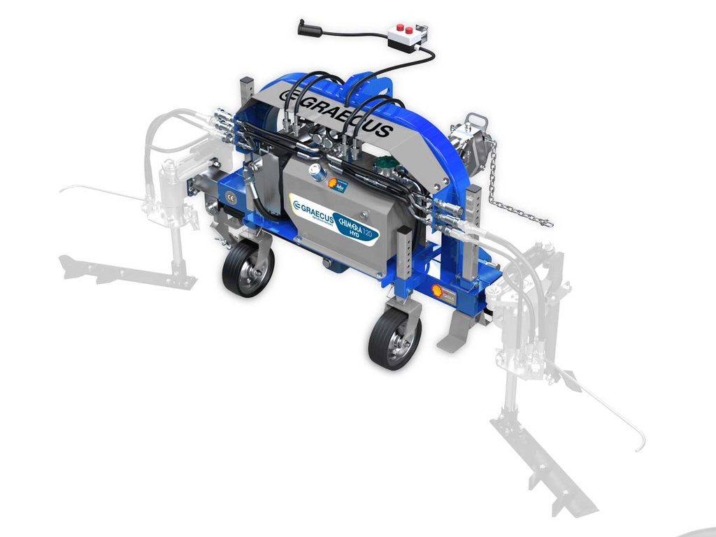 [10000045] Mașină multifuncțională cu 2 brațe hidraulice pliante și sistem hidraulic autonom CHIMERA BRATSO HYD120