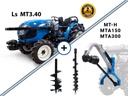 Tractor agricol cu viță de vie LS MT3.40 49 CP 4x4 1879 cc, combinat cu graecus Broșă MT-H și două aride MTA150&300