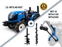 Tractor de vinificație și pompa de găurit LS MT3.40HST 49 CP, 4x4, 1879 cc, cu combină GRAECUS MT-H și două aride MTA150&300.