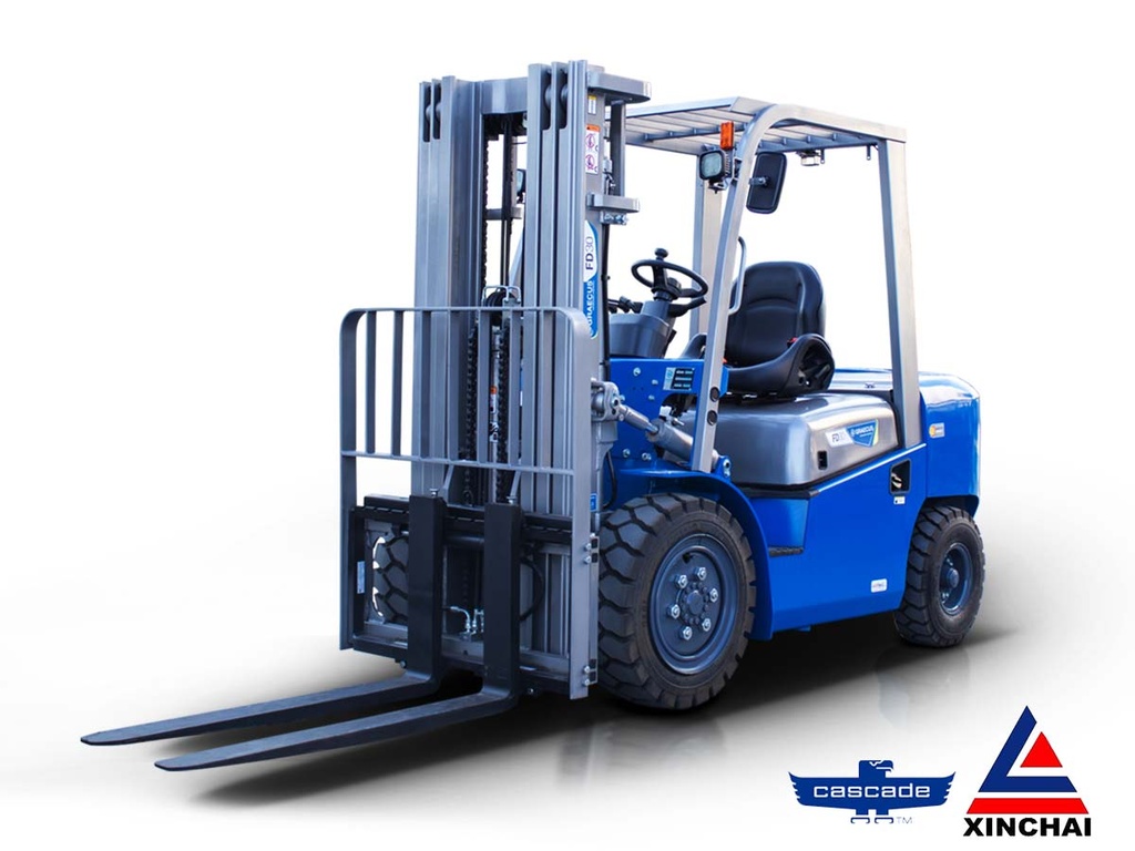 [10000359] Stivuitor 3T diesel | Triplex 4500mm | deplasare laterală hidraulică | furci 1220mm