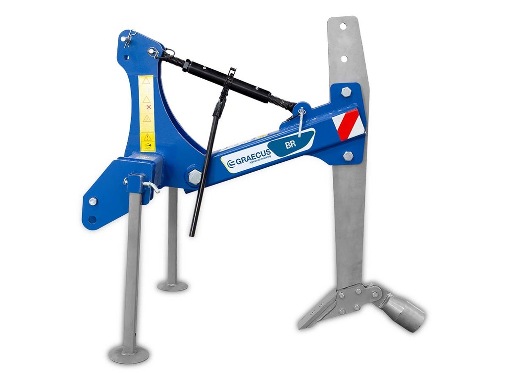 Cultivator de terenuri cu colector de resturi BR