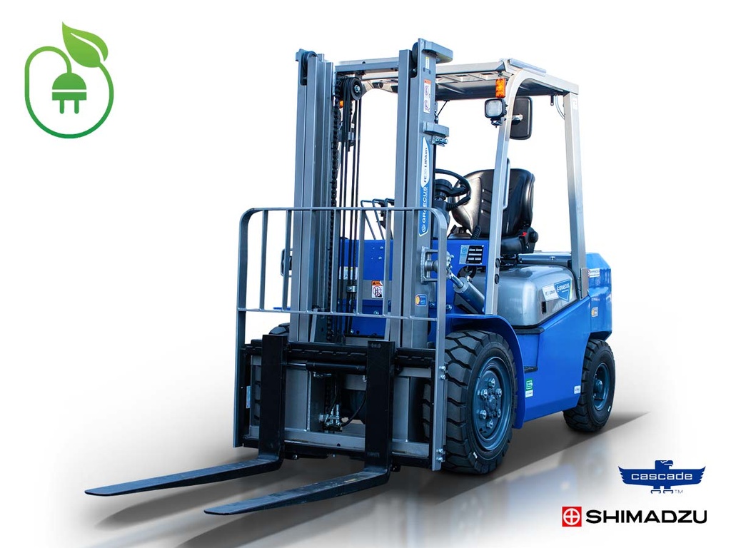 [10000742] Stivuitor 3.0T electric cu baterie litiu | Duplex 3000mm | deplasare laterală hidraulică | furci 1220mm FE30-Lithium