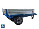 Remorcă pentru tractor cu sistem hidraulic triplu de răsturnare, capacitate 4000 kg, MT4000-3H