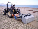 Mașină de curățare a țărmului pentru tractor KAR140