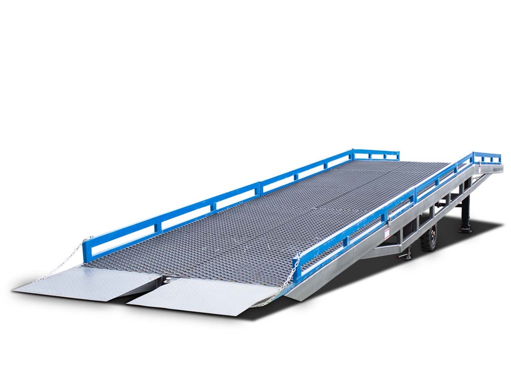 [10000523] Rampa de încărcare mobilă cu parapete demontabile rapide RAMP6T (Exclus din livrarea gratuită)