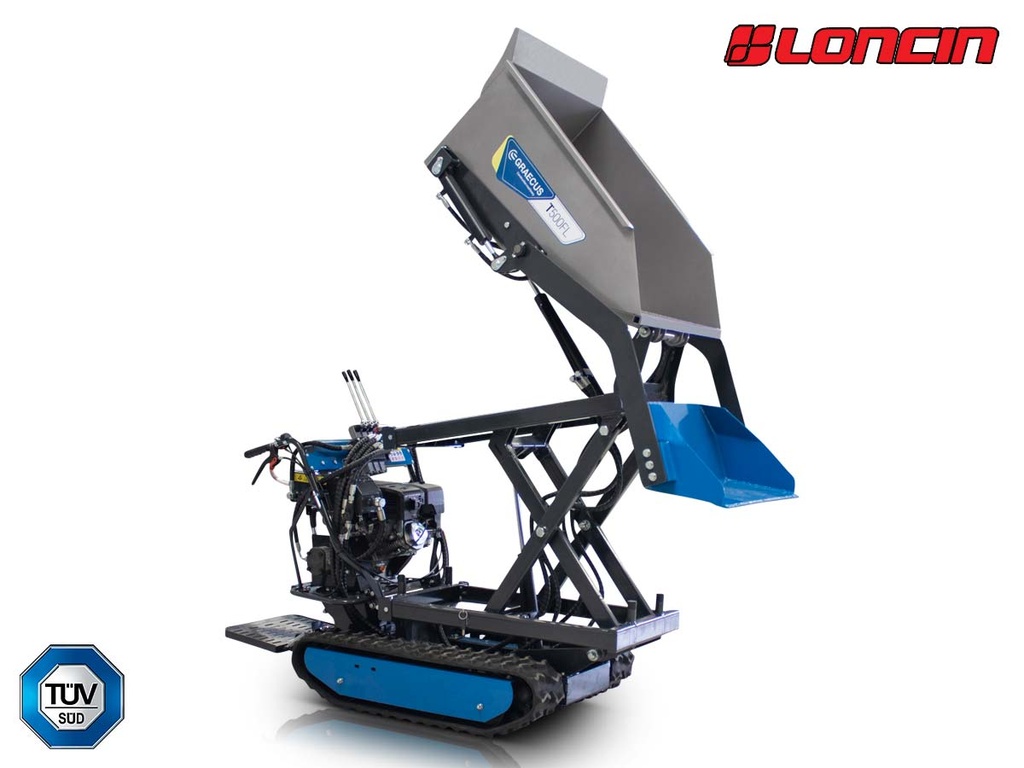 Dumper cu încărcător frontal și basculare înaltă T500FL