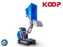 Damber Diesel, hidraulic cu încărcător și ridicare înaltă 800 kg HT800FL