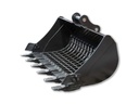 Cupă ciur pentru excavator 1000mm, cu sită pentru sortare pietre etc., compatibilă cu mini-excavatorul EB40