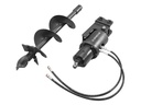 Dril hidraulic cu furcă și bază pentru excavatoare EB09/EB10/EB12, EB10AUGER
