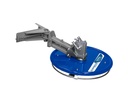 Rotor hidraulic drept pentru tuns iarba, cu reglare sensibilitate și arc de revenire ajustabil. CHIMERA TROXOS60-R